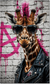 Tablou decorativ Girafa Punk