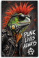 Tablou decorativ Iguana Punk