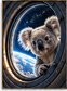 Tablou decorativ Koala la Hubloul Navetei