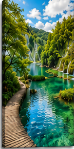 Tablou decorativ - Lacurile Plitvice