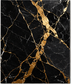 Tablou decorativ Marmura Neagra cu Aur, textura de marmura