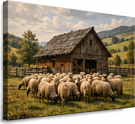 Tablou decorativ Oile de langa Hambar