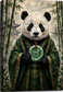 Tablou decorativ Panda de Jad