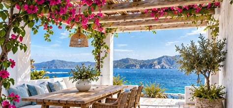 Tablou decorativ - Pergola cu flori