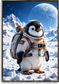Tablou decorativ Pinguinul Explorator Polar