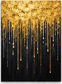 Tablou decorativ Ploaie de Aur