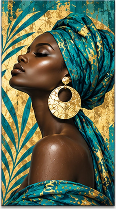 Tablou decorativ - Profil de aur
