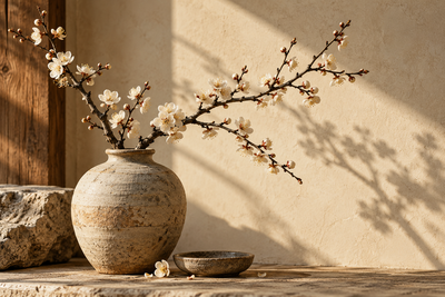 Tablou decorativ - Ramuri de Prun Incrucisate
