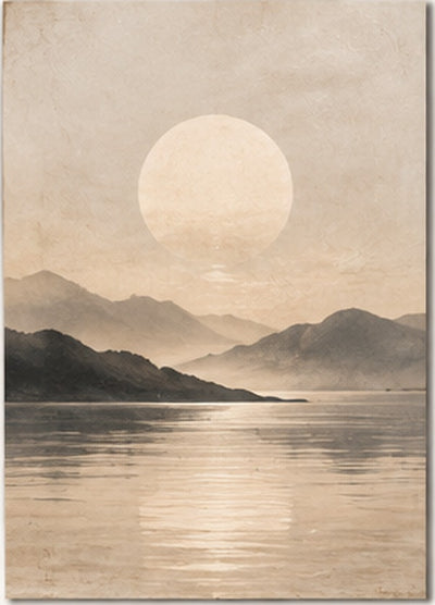 Tablou decorativ - Rasarit calm