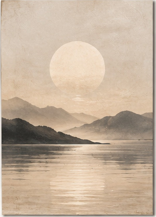 Tablou decorativ - Rasarit calm - Zibo.ro