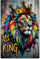 Tablou decorativ Regele Graffiti