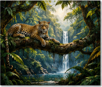 Tablou decorativ Relaxare in Jungla
