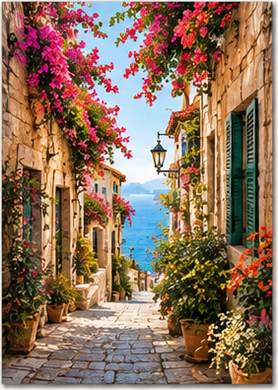 Tablou decorativ - Straduta mediteraneana