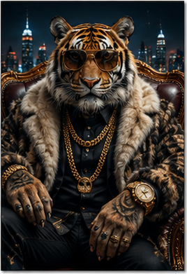 Tablou decorativ - Tigrul Magnat