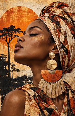 Tablou decorativ - Turban inflorit la asfintit