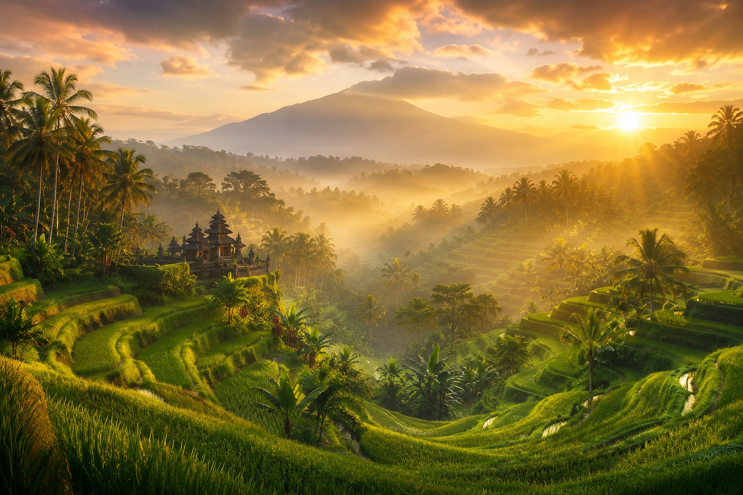 Tablou decorativ Dimineața în Bali