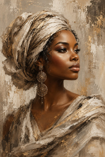 Tablou decorativ - Eleganța Turbanului