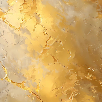 Tablou decorativ - Marmura aurie pe crema