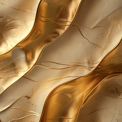 Tablou decorativ - Marmura bronz cu aur