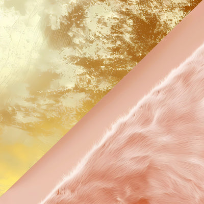 Tablou decorativ - Textura roz cu praf de aur