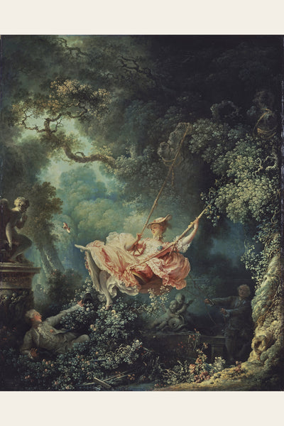 Tablou decorativ - Leaganul (dupa Jean-Honore Fragonard)