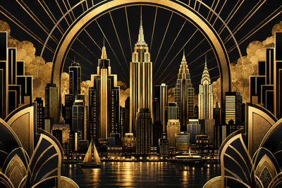 Tablou decorativ - Metropola Art Deco