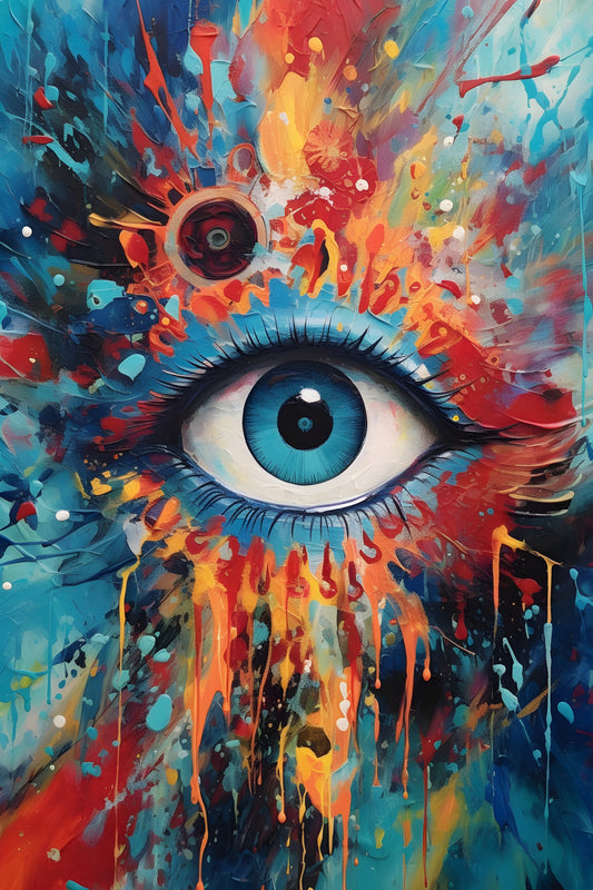 Tablou decorativ - Ochiul cosmic