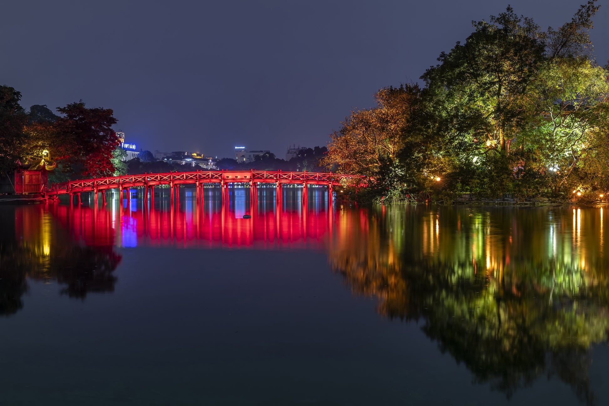 Tablou decorativ - Podul Roșu din Hanoi