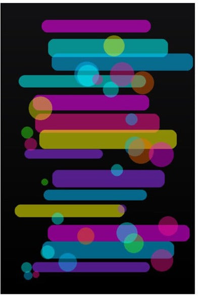 Tablou decorativ - Ritm de neon