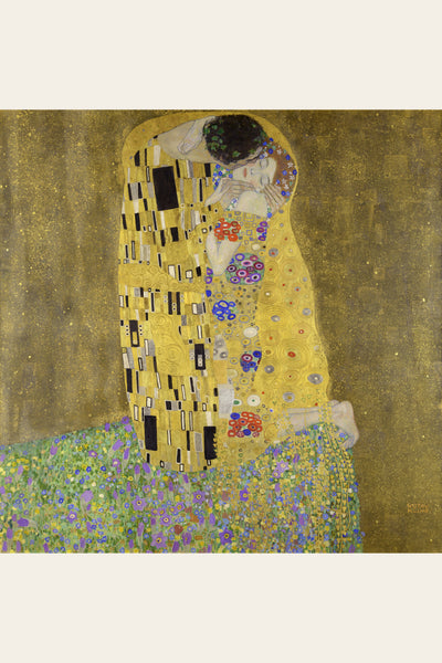 Tablou decorativ - Sarutul (dupa Gustav Klimt)