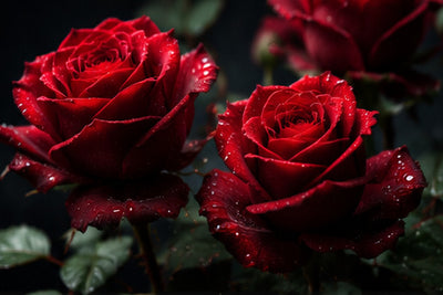 Tablou decorativ - Trandafirii de Catifea