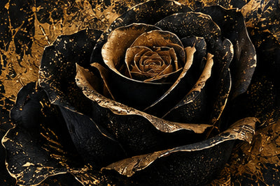 Tablou decorativ - Trandafirul Negru