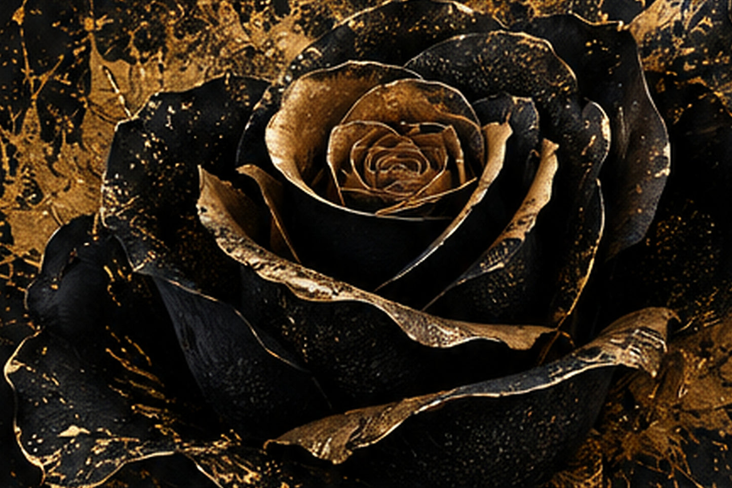 Tablou decorativ Trandafirul Negru