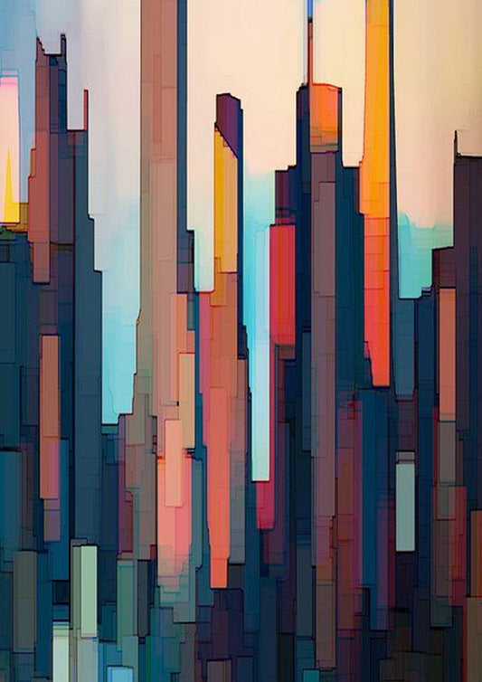 Zgârie-norii abstracți