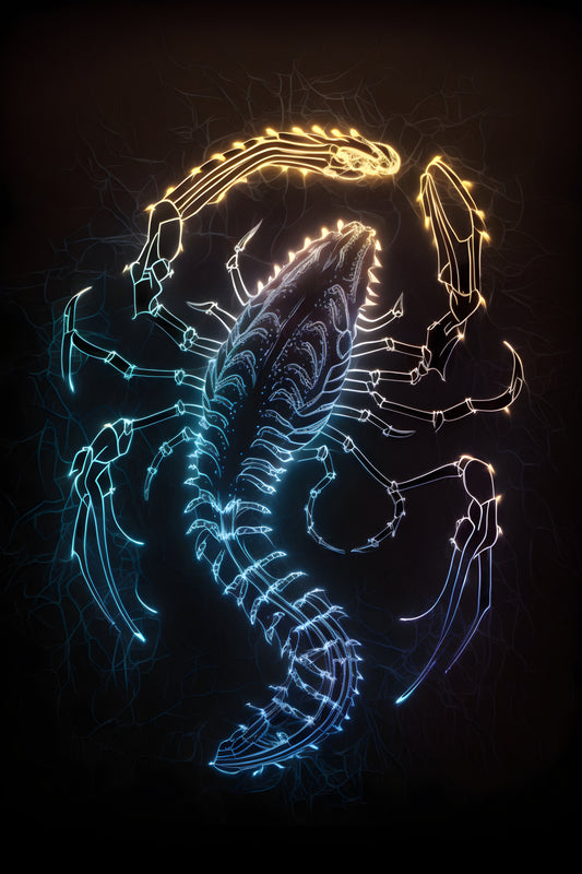 Tablou decorativ - Zodia Scorpion