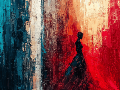 Tablou decorativ - Misterioasa Eleganta Moderna