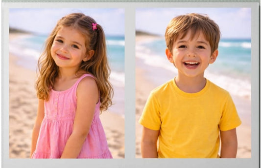 Tablou personalizat Colaj de 2 poze landscape