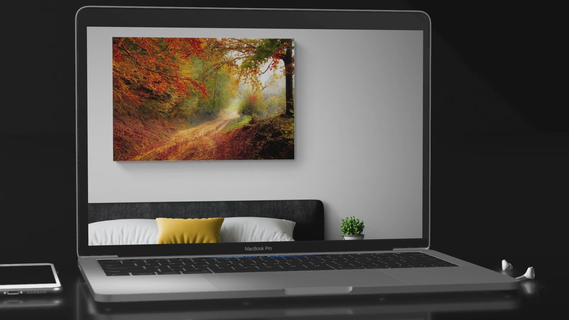 Tablou canvas - Ulita de toamna 1.