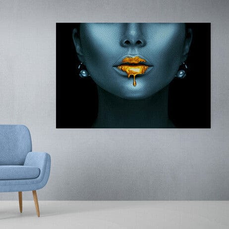 Tablou canvas - Frumoasa bleu