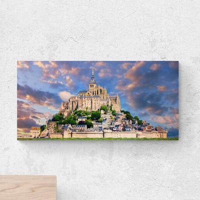 Tablou Canvas - Muntele Saint Michel Franta
