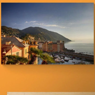 Tablou Canvas - Vedere Genoa Italia