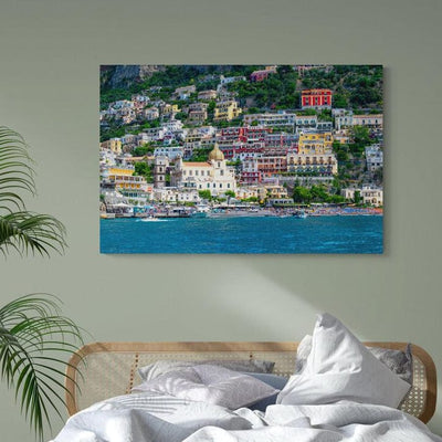 Tablou Canvas - Vedere Positano Italia