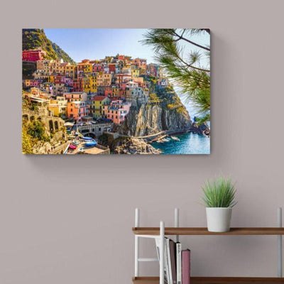 Tablou Canvas - Vedere Terre Cinque Italia