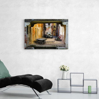 Tablou Canvas - Straduta de epoca Italia