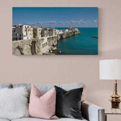 Tablou Canvas - Vedere Pouilles Gargano Vieste Italia
