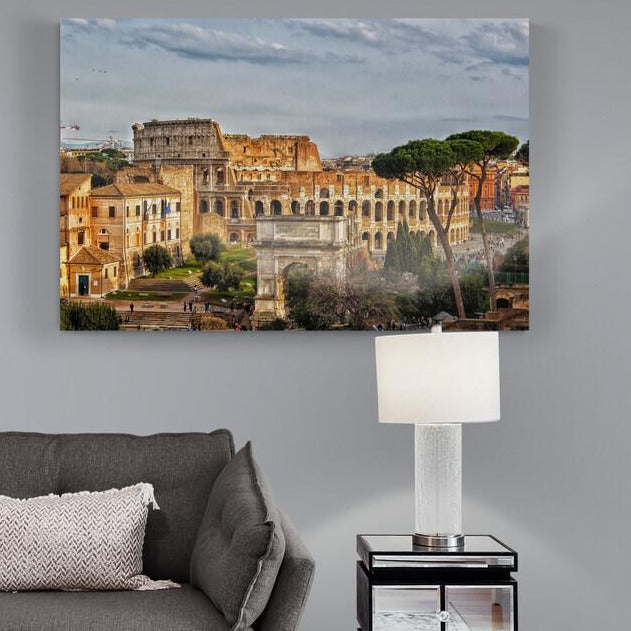 Tablou Canvas - Vedere Coloseum Roma 3 - Cameradevis.ro