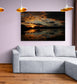 Tablou canvas romanesc - Apus parc Ploiesti Vest - Cameradevis.ro