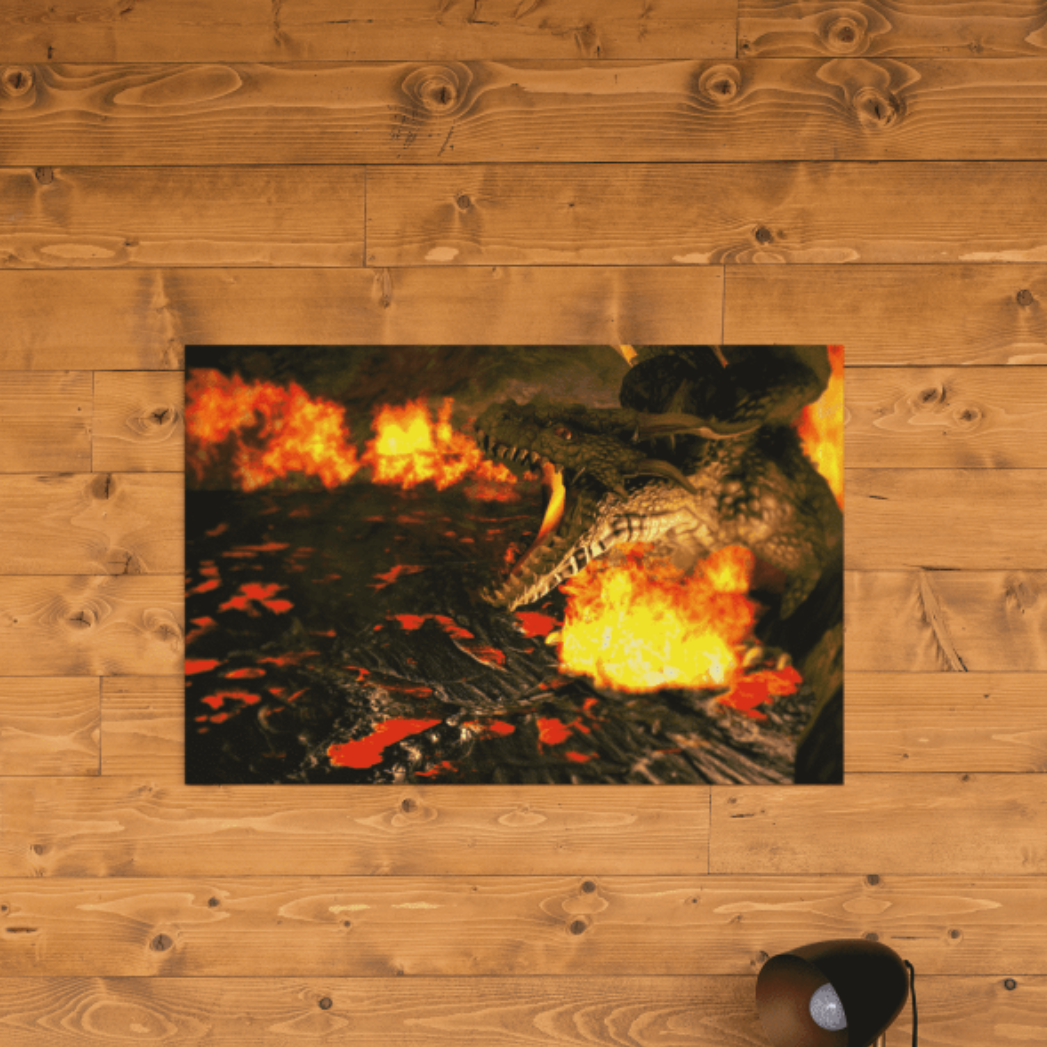 Tablou canvas - Dragon 3D - Zibo.ro