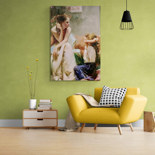 Tablou Canvas - Mama si Fiica