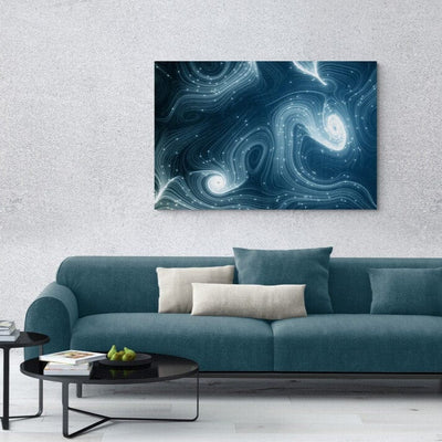 Tablou canvas - Unde spatiale